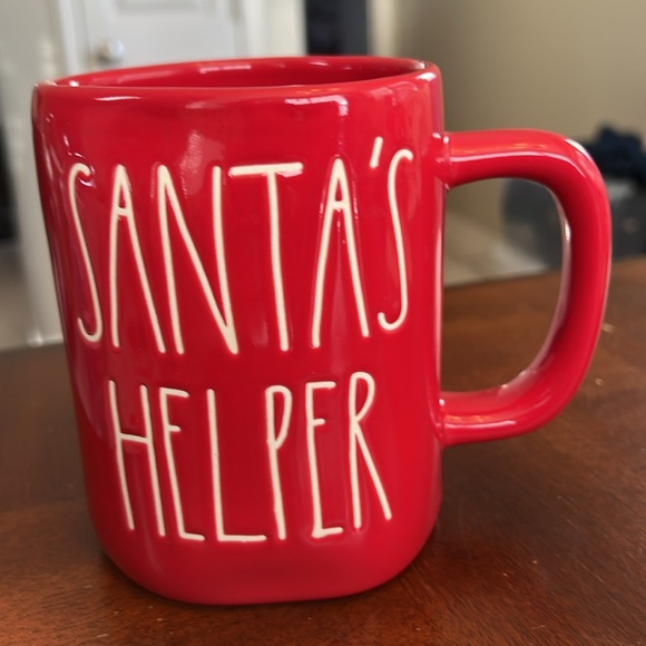 Rae Dunn Santa’s Little Helper Topper Mug - Picture 4 of 7